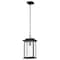 Nuvo Sullivan Outdoor Hanging Lantern 1 Light Matte Black Finish 60/7377 - alternate 1